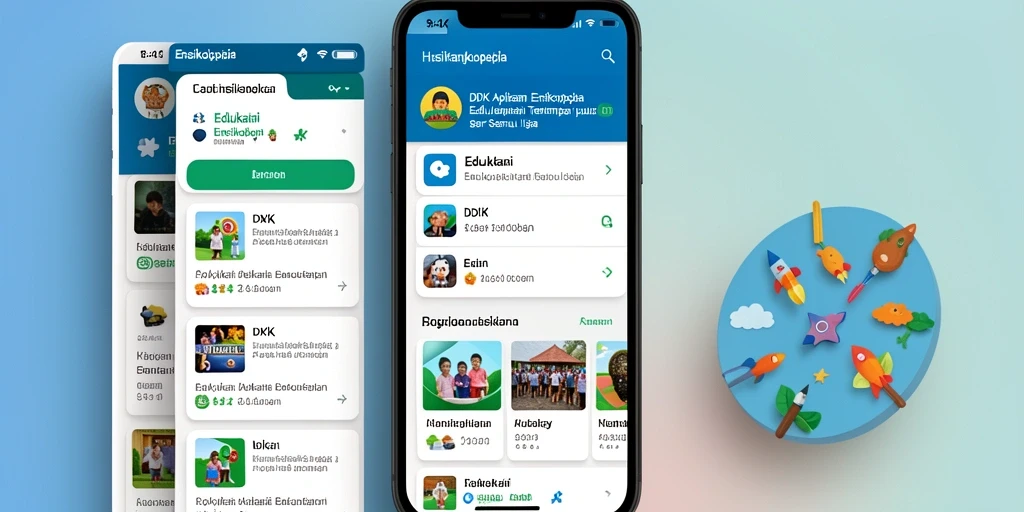 Tampilan antarmuka DKK yang interaktif dan informatif untuk penggunanya.