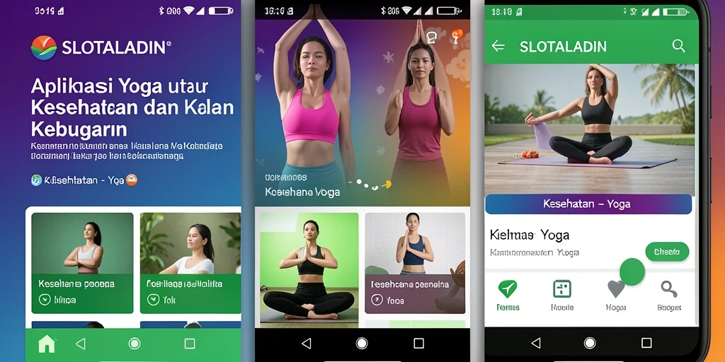 Antarmuka aplikasi SLOTALADIN yang intuitif dan menarik.